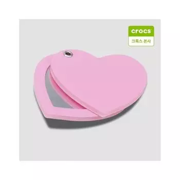 Crocs Подвеска-зеркало в форме сердца Gibbits 10011659 onefree