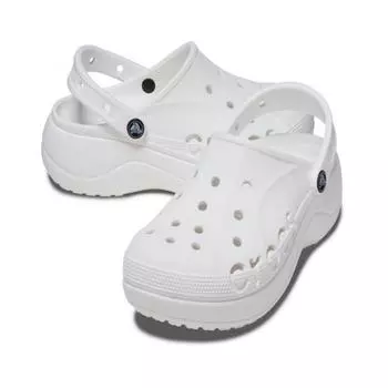 Crocs Сабо Vaya Platform белые 208186 100 white/220
