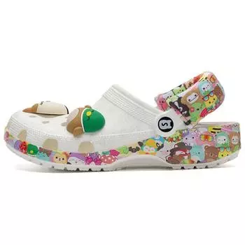 Crocs Squishmallows x Classic Clog Squish Squad кроссовки унисекс белые многоцветные 210216-90H 36-37
