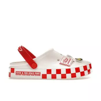 Crocs Toy Story x Off-Court Clog Pizza Planet Женские кроссовки Белые 209816-100 39-40