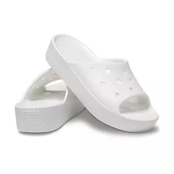 Crocs женские классические шлепанцы на платформе WT 24SWSD208180 WHITE Z100/W6 230