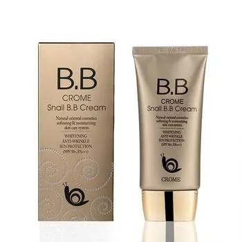 Crome BB крем с улиткой 50мл (3 варианта) #1PCS