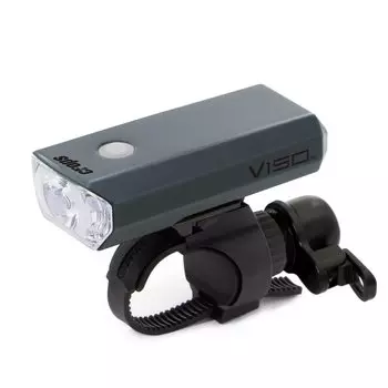 Crops V150 Sports Bell Set LED Headlight AA Battery 150 Lumens Headlight Brass Bell C1R04-17B-0278 (Gray) серый