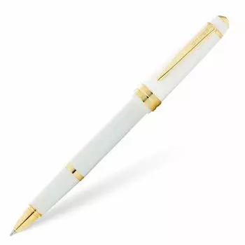 CROSS Bailey Light White Gold Plated Ballpoint Pen NAT0742-10