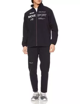 Cross Jersey Descente Top and Bottom Set Water Repellent Lightweight Stretch Training NV XO [Move Sports] [EC Limited] Men s