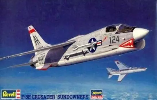 Крестоносцы Hasegawa/Revell 1/48 F-8E Sundowners HM168 [86168]