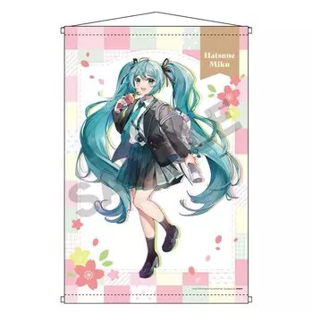 CRUX Hatsune Miku School Trip B2 Tapestry H778 x W515mm Polyester 116325