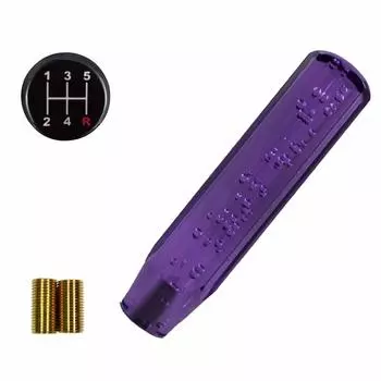 Crystal Foam Shift for and Mazda Titan Dash Knob, 200mm, Purple, Isuzu, Mitsubishi, (MM75-17417-PU) фиолетовый