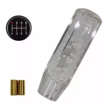 Crystal Foam Shift for Fuso Super Hino Isuzu and Quon Knob, 150mm, Clear, Great, Profia, UD, Kuon, (MM75-3103-CL)