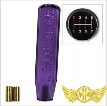 Crystal Foam Shift for Fuso Super Hino Isuzu and Quon Knob, 200mm, Purple, Great, Profia, UD, Kuon, (MM75-17117-PU) фиолетовый