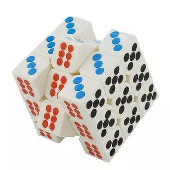 Cubing Classroom MF8827 Гладкие кубики 3x3x3 Волшебный куб-головоломка Игрушки для снижения давления - Красочные