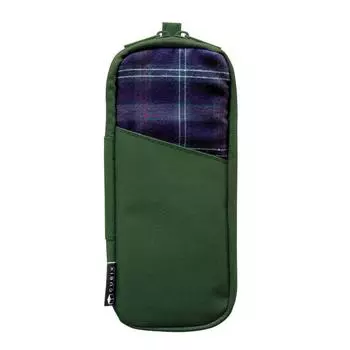 Cubix Pen Case RZ Cross Pattern Leaf Green 106176-38