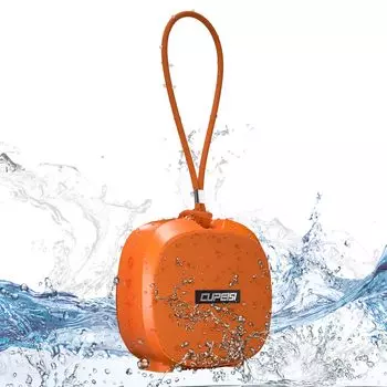 CUPEISI портативный компактный беспроводной Bluetooth водонепроницаемый динамик с USB-брелком IPX5 пыле- и водонепроницаемый может использоваться в соединении TWS