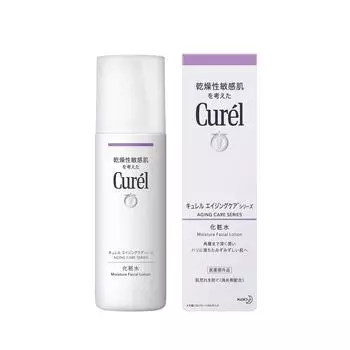 Curel Лосьон Aging Care 140 мл - увлажняющий тоник против старения для чувствительной кожи