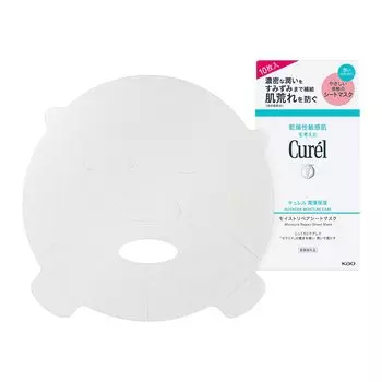 Curel Moisturizing Moisturizing Repair Sheet Mask 10 листов [Только онлайн] [Квази-лекарство] белый