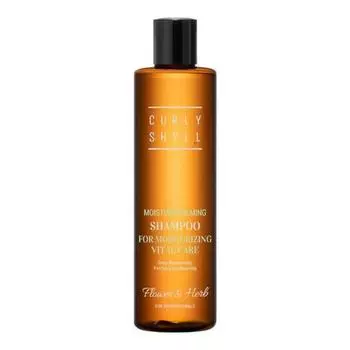 Curly Shyll Moisture Успокаивающий шампунь для жизненно важного увлажнения 330мл