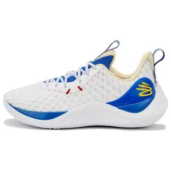 Curry Brand Curry Flow 10 Dub Nation PE Мужские кроссовки Белый Синий 3027510-100 47.5