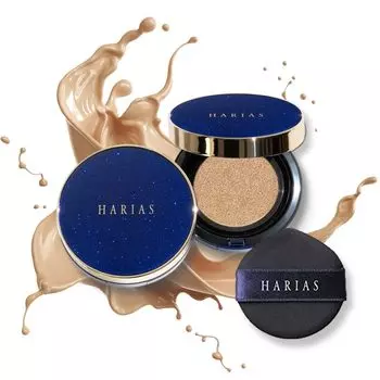 Cushion Тональный крем-кушон Harias Niacinamide [HARIAS Compact] SPF50+ PA+++ Квази-лекарство - (охра)