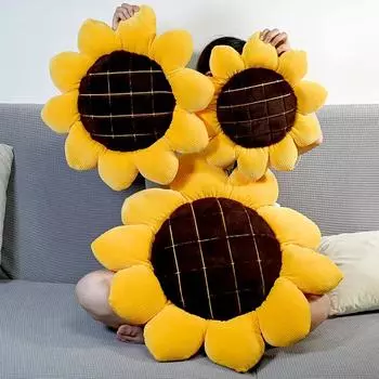 Cushions Futon Girls Morning Sun Flowers Pillows Sofa Living Room Cushions Car Cushions Seat 38x38cm
