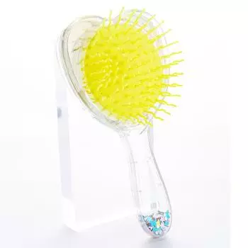 Cute Cartoon Round Shape Sequins Quicksand Anti-knot Combs for Baby Kids Children Air Cushion Massage Comb for Curly Hair
