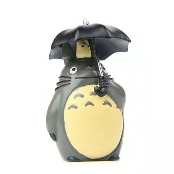 Cute Cartoon Totoro Umbrella Cat Mini Model Ornament For Micro Prop Landscape