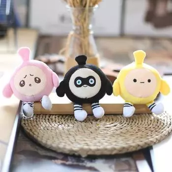 Cute Cute Elf Small Pendant Doll Plush Toy Doll Student Schoolbag Bag Hanging Decoration Keychain 12cm