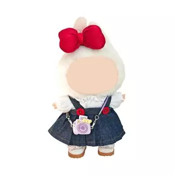 Cute Plush Doll Clothing Accessories Plush Doll Matching Gifts Cartoon Children Doll Doll Clothing One Size