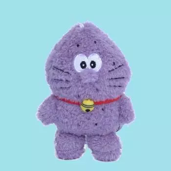 Cute Plush Doraemon Keychain Pendant With Pp Cotton Filling Gift Decoration Doll