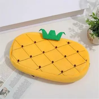 Cute Plush Pen Bag Creative Cartoon Pen Pouch Fruit Pencil Bag Children s Pencil Case Student Stationery Small Storage Bag