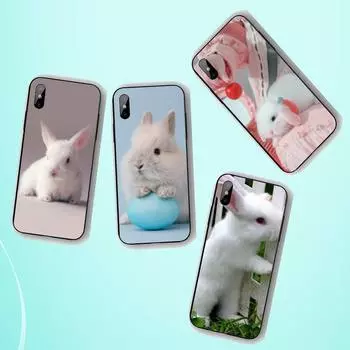 Cute Rabbit Phone Case For Iphone 11 12 13 Pro Max 5s 6s 7 8 Plus X Xr Xs Max Se 2020 13 Mini Case Cover iphone 11Pro