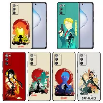 Милый чехол для телефона SpyxFamily с рисунком аниме для Samsung Galaxy A91 A73 A72 A71 A53 A52 A7 M62 M22 M30s M31s M33 M52 F23 F41 F42 5G Samsung F23