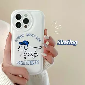 Cute Zhitai Phone Case for Apple iPhone 13/14/15, Huawei, Oppo & VIVO with Air Cushion Protection iPhone 12