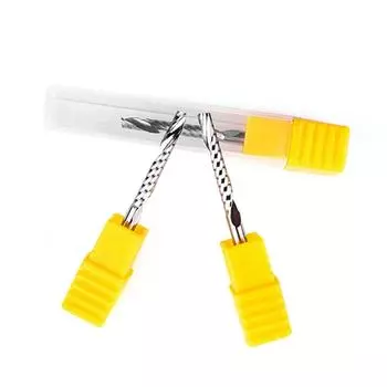 Cutter CNC Milling Cutter Mill Cutter Single Flute End Mill Woodworking Tools End Mill Cutter Bits 2x12x38.5