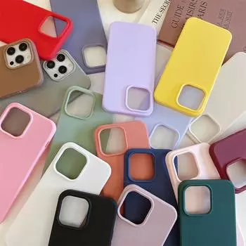 Цветной модный оригинальный мягкий силиконовый чехол для телефона Apple 16 15 Pro max, подходит для Apple 14 13 12 11, противоскользящий и грязезащитный чехол для телефона iPhone 16 plus