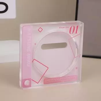 Цветной значок-дисплей, орнамент, акриловый значок серии CD, кирпичный дисплей, милый, полезный, стенд для значков, поклонники, преследующие его