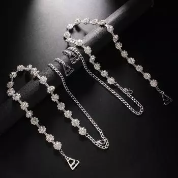 Цветочная цепочка на плечо Super Flash Diamond Простое банкетное платье для пожилых людей в Европе и Америке Магазин Ripple золотистый