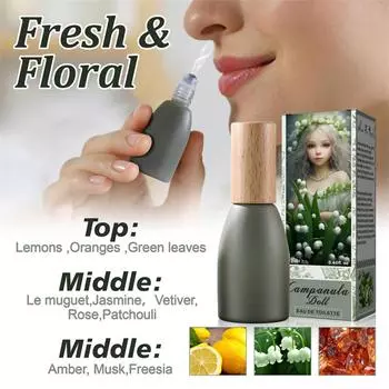 Цветочные духи для женщин Roll On Eau Parfum Soothing Calming Eau Parfum Dating Eau Parfum,12 мл One Size белый