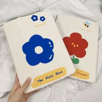 Цветочный узор для чехла для iPad iPad 8, 10,2, iPad 9, 6, 5, 9,7, 2020 г. (2019) iPad эйр3 10,5 (2018)Чехол для iPad air2 air1 Pro 10.5 iPad air5 air4 Mini iPad 2021 Gen910.2 красный