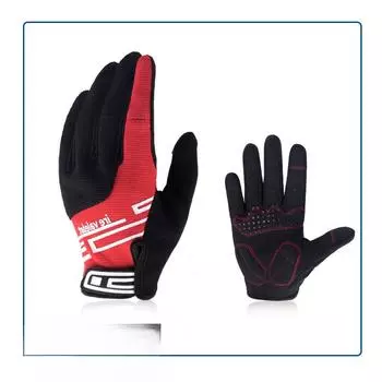 Cycling Gloves Fitness Breathable Thin Spring and Summer Exercise Equipment All Finger Outdoor Sports Anti Fall and Slip Gloves M