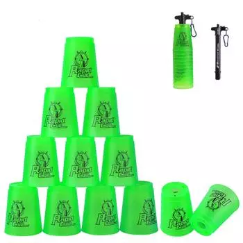 Cyfie Sports Stacking Flying Stacking Stax Speed Сумка для переноски и хранения Speed For Balance Изготовлена из Подходит для набора японских инструкций по эксплуатации Чашка,
