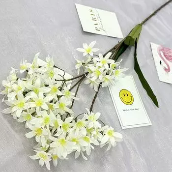 Cymbidium Simulation Flower Home Green Plants Wedding Living Decoration Room