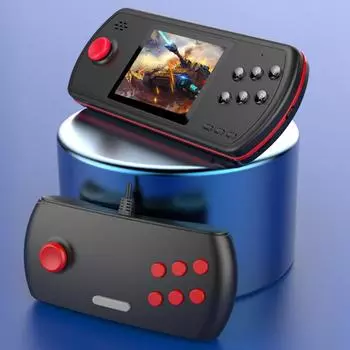 D22 Ретро игровая консоль 3,5-дюймовая портативная игровая консоль 1000+ игр Аркадный игровой плеер 5 эмуляторов для Nes Gba Md Sfc Mame Red Single