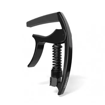 D Addario Capo Tast для электрогитарыАкустическая гитара One Touch Type NS Tri-Action Capo Black PW-CP-09