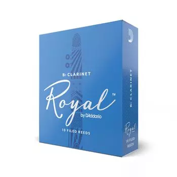 D Addario WoodWinds Трость D Addario для кларнета Bb ROYAL RCB1040 [Твёрдость: 4.0] 10 штук []