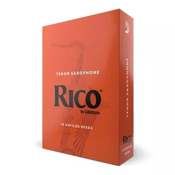 D Addario WoodWinds Трость D Addario для тенор-саксофона RICO RKA1040 [Твёрдость: 4.0] 10 штук []