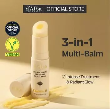 d Alba Double Serum All-in-One Multi Balm 10 г – интенсивное увлажнение и антивозрастной уход