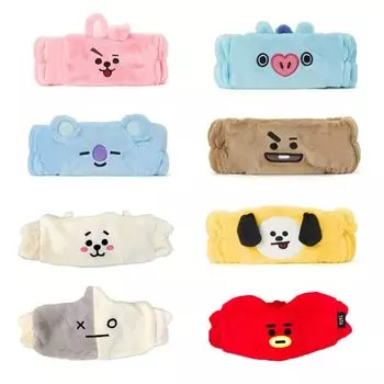 d power Bangtan Boys Hair Band BTS Face Moisture Quick Hair Hair Cheering Популярные корейские товары для обеда Moe Pink, Стирка, Повязка на голову, Впитывающая,