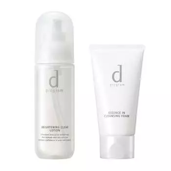 d Program Brightening Clear Lotion MB Lotion For Sensitive Skin/Whitening/Dry/Moisturizing/Acne Prevention/Rough Skin Prevention Limited Set C Lotion