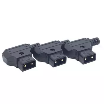 D-Tap DIY Plug Dtap 2-контактный разъем для аккумулятора Anton V-mount DSLR Camera Источник питания 37
