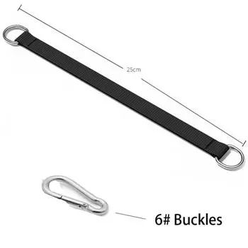 Dacron Single Bar Extension Belt Single Layer Hanging Connecting Belt Tree Swing Straps Outdoors 25cm